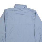 CARHARTT Mens Blue Lightweight Synthetic Zip Jacket L Plain Casual Outdoor