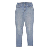 LEVI'S 721 High Rise Skinny Womens Jeans Blue Slim Denim Medium W28 L30 Stretch