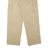 DICKIES Mens Beige Regular Fit Straight Denim W32 L30 Workwear Utility Jeans