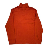 Polo By Ralph Lauren 1/4 Zip - 2XL Orange Cotton