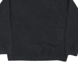 Mens Black Sweatshirt Wisconsin Map The Badger State Crew Neck L Regional Print