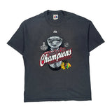 Made In USA Majestic Nhl T-Shirt - XL Grey Cotton