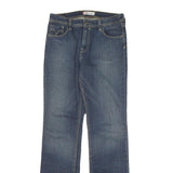 LEVI'S 627 Womens Jeans Blue Regular Straight Denim Medium W30 L33 Zip