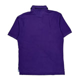 Tommy Hilfiger Polo Shirt - Large Purple Cotton