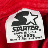 New England Patriots Starter Nfl T-Shirt - XL Red Cotton