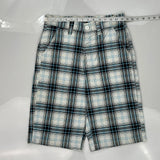 Southpole Checked Shorts - 29W 12L Multicoloured Cotton