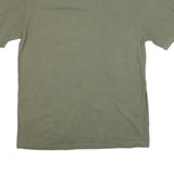 WRANGLER Mens Green Pocket T-Shirt L Short Sleeve Crew Neck Cotton Blend