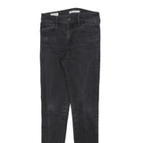 LEVI'S 720 BIG E Womens Jeans Black Slim Skinny Denim Medium W26 L29 Stretch