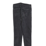 LEVI'S 720 BIG E Womens Jeans Black Slim Skinny Denim Medium W26 L29 Stretch