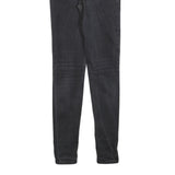 LEVI'S 720 BIG E Womens Jeans Black Slim Skinny Denim Medium W26 L29 Stretch