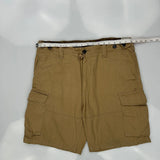 Polo By Ralph Lauren Cargo Shorts - 36W 10L Khaki Cotton
