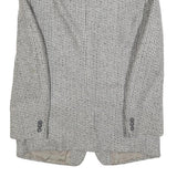 CELLINI Mens Grey Wool Blazer Jacket M Woven Button Closure Classic Fit