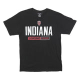 CHAMPION Mens Black Indiana Kokomo Cougars Graphic T-Shirt M Short Sleeve Crew