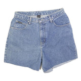 NEW YORK JEANS Womens Denim Blue Casual Shorts M W30 Cotton Blend