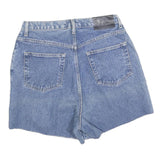 NEW YORK JEANS Womens Denim Blue Casual Shorts M W30 Cotton Blend