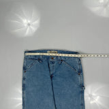 Lee Carpenter Jeans - 34W 30L Blue Cotton Blend