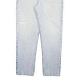 CARHARTT Mens Regular Fit Light Blue Denim Jeans W38 L32 Zip Classic Pockets