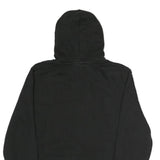 PUMA Mens Black Cotton Hoodie M Pullover Drawstring Casual Sportswear