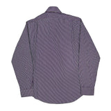 Polo By Ralph Lauren Striped Shirt - Large Purple Cotton