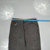 Wrangler Cargo Trousers - 34W 30L Grey Cotton