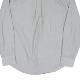 LEVI'S Mens Grey Cotton Blend Button-Down Shirt M Classic Fit Casual