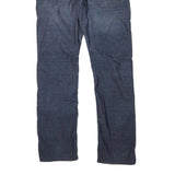 TRUE RELIGION Mens Jeans Blue Regular Straight Denim Medium W34 L32 Stylish Zip