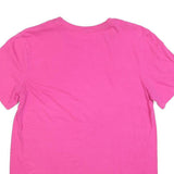 NIKE Mens Pink Crew Neck Short Sleeve T-Shirt M Cotton Blend Casual Sportswear