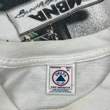 Racing Delta Graphic T-Shirt - XL White Cotton