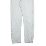 LEVI'S Womens Jeans Blue Regular Straight Denim Light W26 L27 Classic Cotton Zip