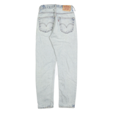 LEVI'S Womens Jeans Blue Regular Straight Denim Light W26 L27 Classic Cotton Zip