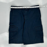 Dickies Cargo Shorts - 35″ Waist Navy Cotton