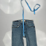 505 Levis Jeans - 31W 32L Blue Cotton