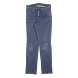 LEE Mens Slim Blue Denim Jeans W32 L31 Classic Cotton Blend Zip Pockets