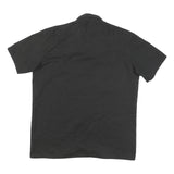 DICKIES Mens Black Work Shirt L Cotton Blend Short Sleeve Button-Up