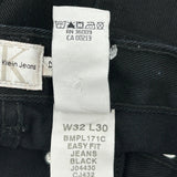 Calvin Klein Jeans Jeans - 31W 30L Black Cotton