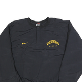 NIKE Mens Black Wheat Kings Hockey Pullover Jacket XL Polyester Blend Sportswear