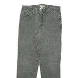 GUESS Womens Regular Fit Grey Denim Jeans W30 L29 Cotton Blend Zip Casual