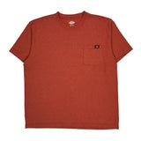 Dickies T-Shirt - XL Red Cotton Blend