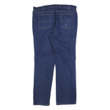 LEVI'S Mens Regular Fit Blue Denim Jeans Zip W40 L32 Classic Style
