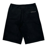 Oakley Denim Shorts - 31W 11L Black Cotton