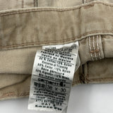 Carhartt Double Knee Carpenter Pants - 38W 30L Beige Cotton