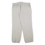 MAMMUT Womens Polyester Beige Relaxed Trousers W36 L30 Outdoor Hiking Zip