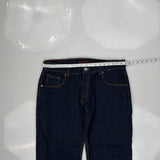 Old Skool Jeans - 38W 32L Dark Wash Cotton