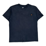 Dickies T-Shirt - Large Navy Cotton