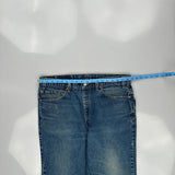 Levis Boot Cut Jeans - 36W 30L Blue Cotton