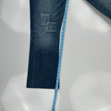Guess Boot Cut Jeans - 33W 31L Blue Cotton