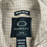 Oakley Checked Shirt - Medium Beige Polyester