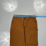 Dakota Grizzly Carpenter Trousers - 32W 32L Brown Cotton