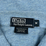 Polo By Ralph Lauren Polo Shirt - Medium Blue Cotton