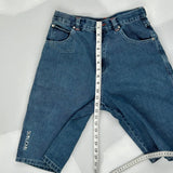Sean John Denim Shorts - 28W 12L Blue Cotton